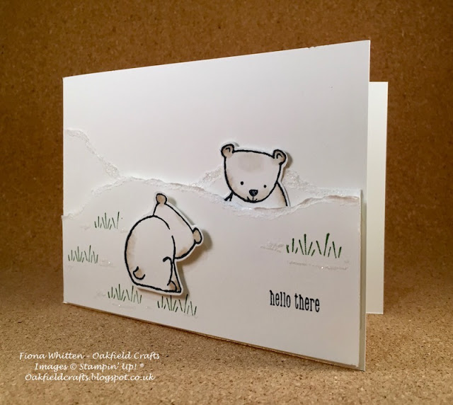 Stamp' Up!, Animal cards, A Little Wild, Stampin' Blends