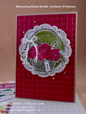 Blossoming Basket, Sale-A-Bration, Oakfield Crafts, Stampin' Up!