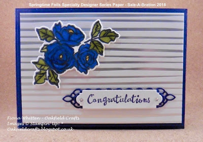 Stampin' Blends, Petal Passion, Sale-A-Bration, Stampin' Up!, Oakfield Crafts