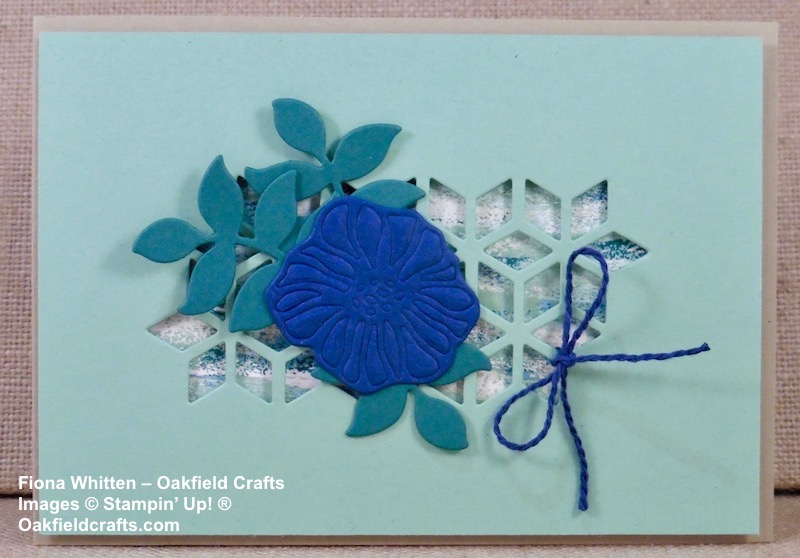 Embossing with dies - Eclectic Layers