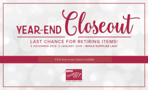 Retiring Products in the end of year closeout sale