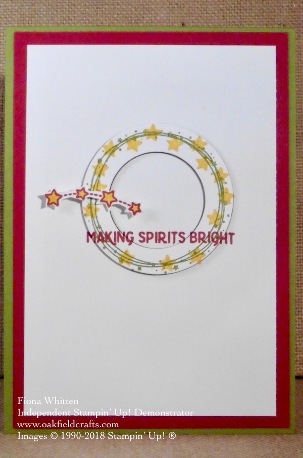 Making Spirits Bright for CAS Challenge #302