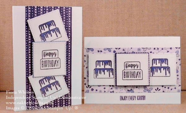 Lots of fun and laughter with the Piece of Cake stamp set