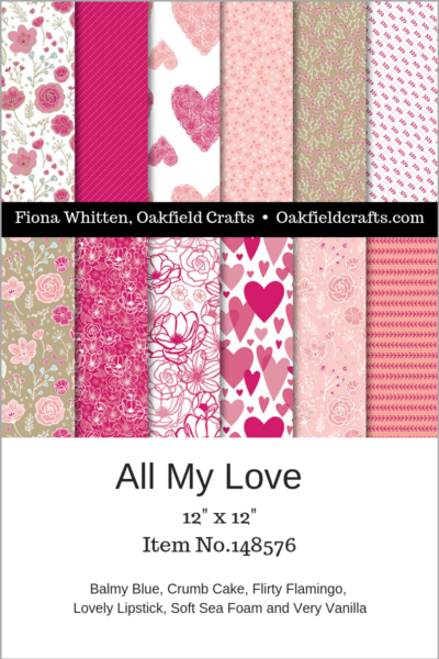 Look what's arriving - All My Love double sided paper