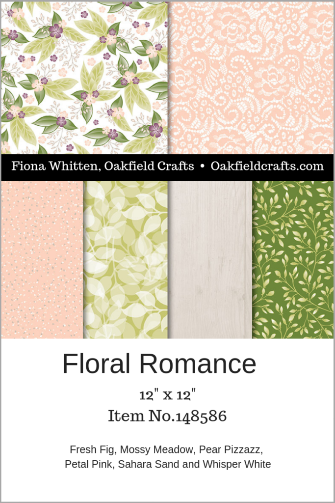 Look what's arriving - Floral Romance double sided paper