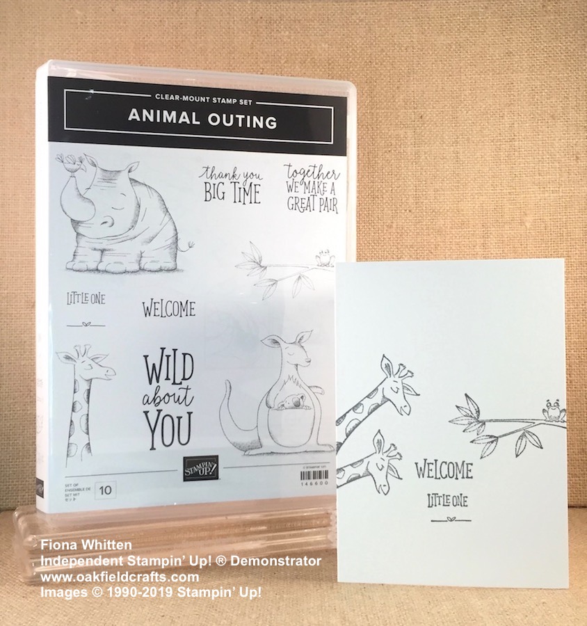 Simple Stamping Saturdays No,9 - Animal Outing