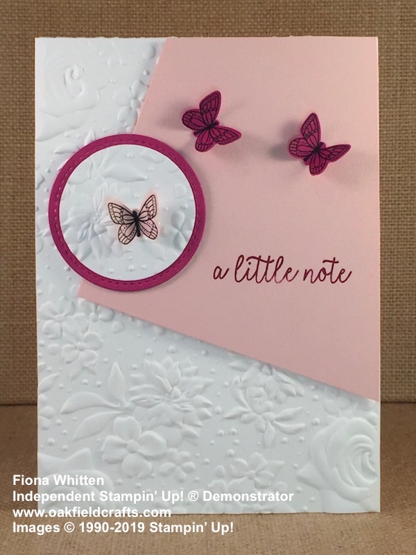 Butterfly Gala Challenge Card