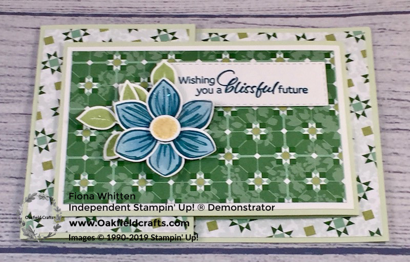 Floral Essence Fun Fold Card