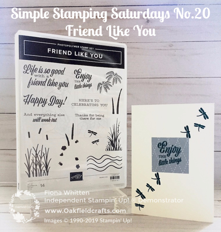 Simple Stamping Saturdays No.20 - Friend Like You