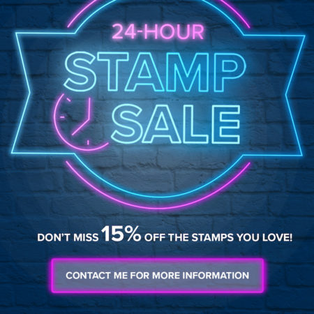 Stamp-tastic Stamp Sale 24 hours only