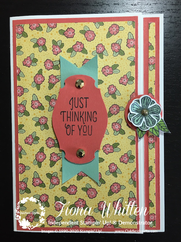 Simple Latch Cards using Stampin' Up! products