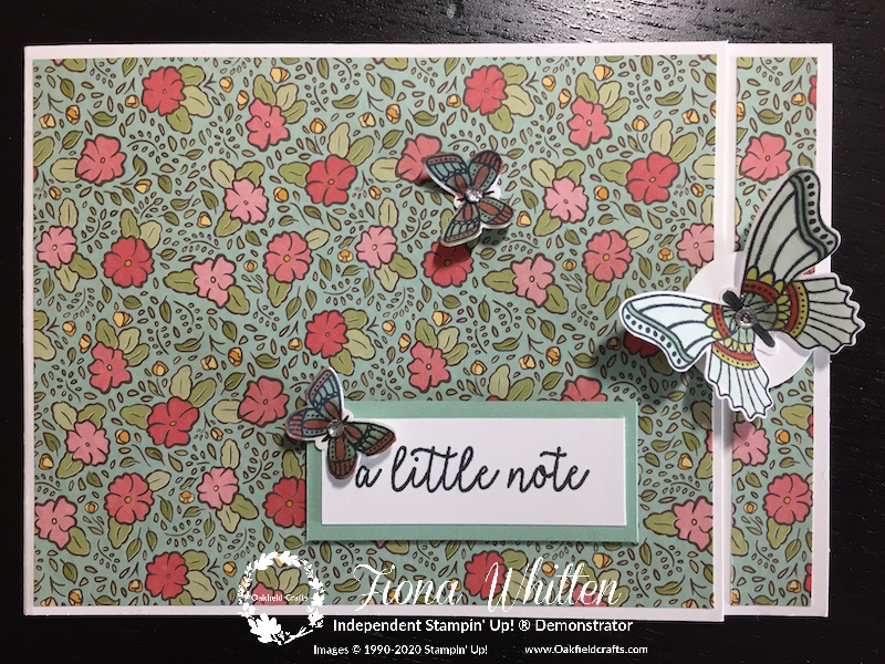 Simple Latch Cards using Stampin' Up! products