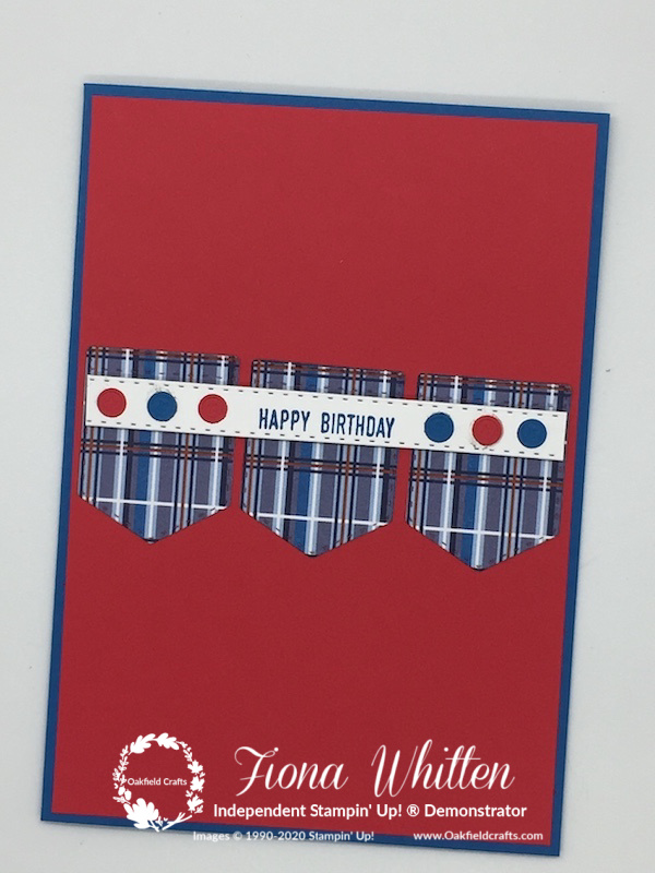 Well Suited Designer Series Paper from Stampin' Up!