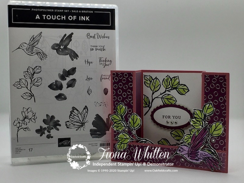 Sale-A-Bration 2021 A Touch of Ink stamp set