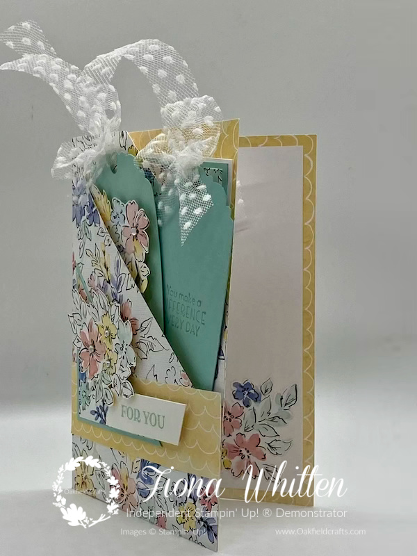 July Monday Makes - Double Pocket Card using paper from Stampin' Up!