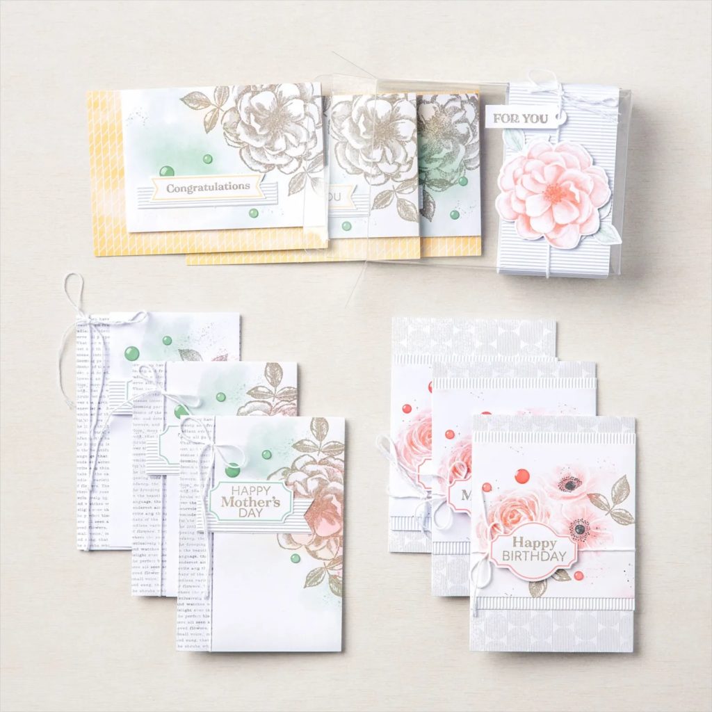 Sentimental Rose Card Kit - stamp set