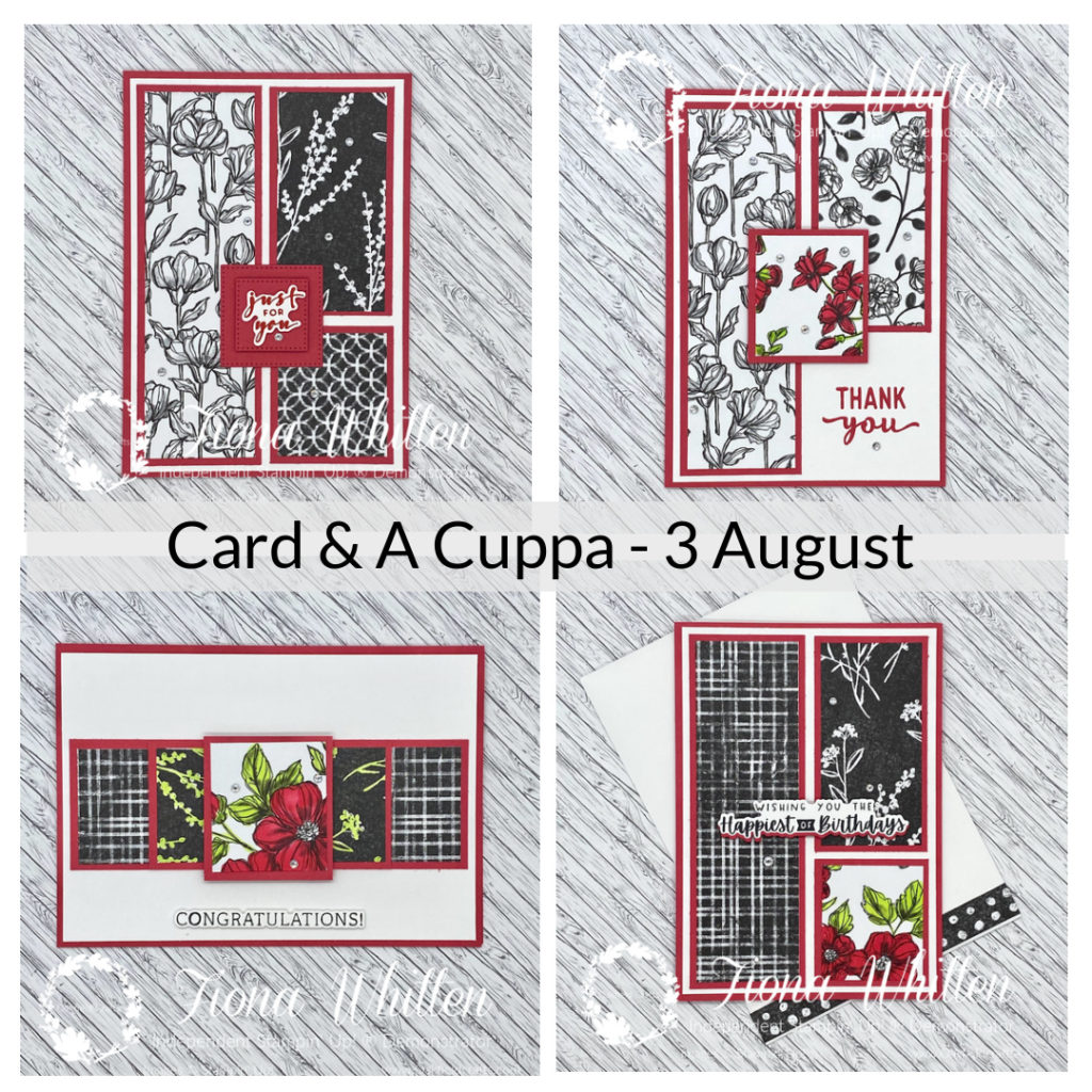 Perfectly Penciled Card & A Cuppa All four cards