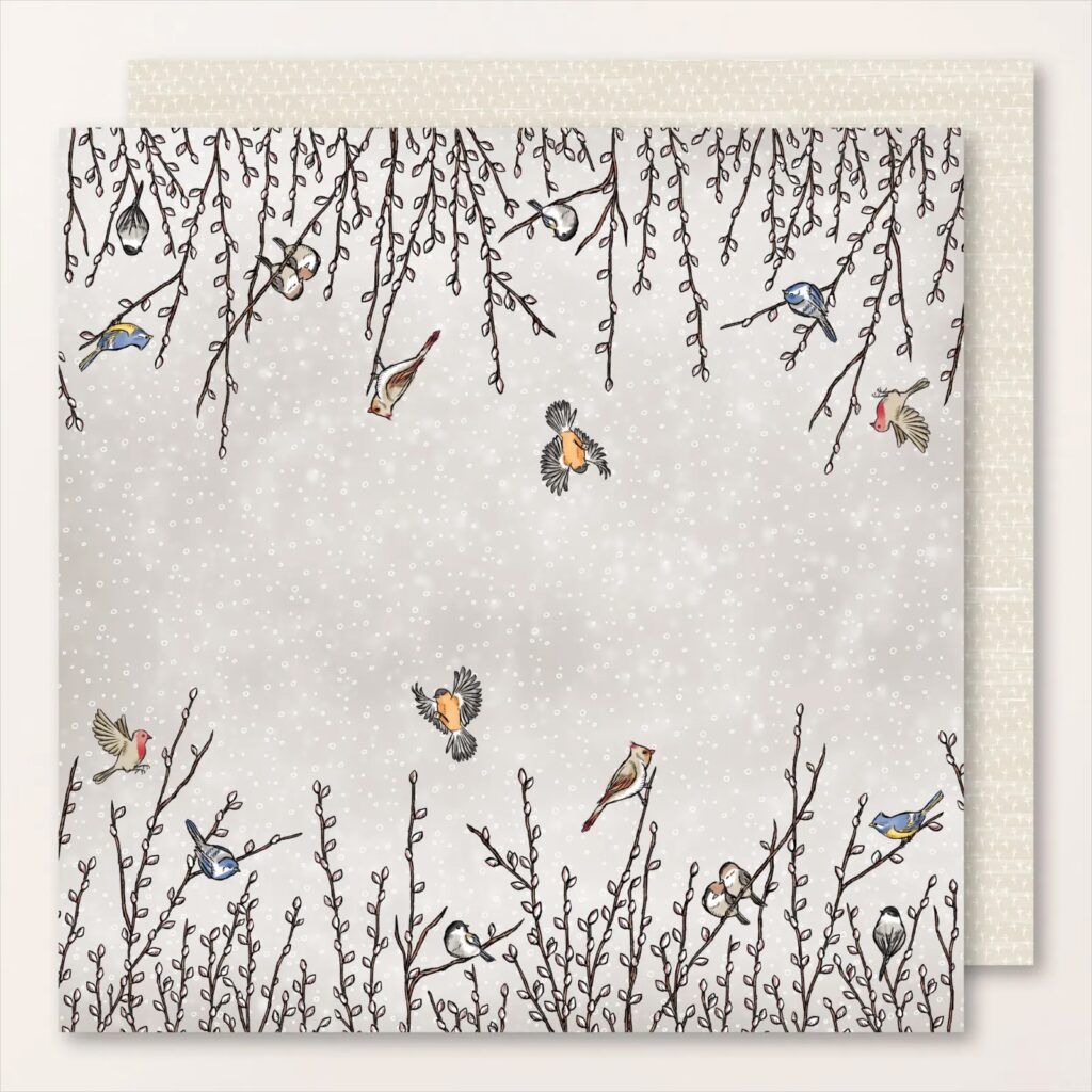 Nests of Winter 12" x 12" paper pack